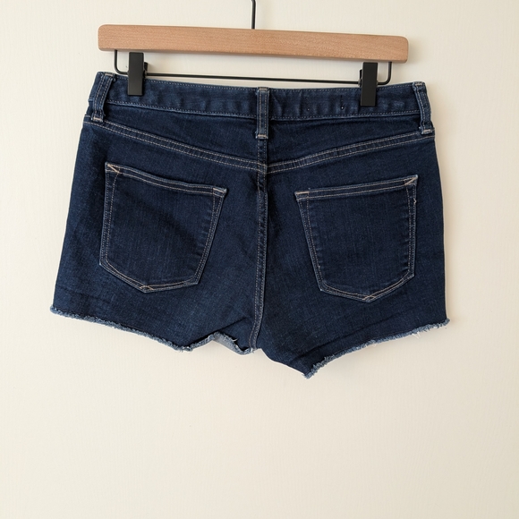 GAP Womens 27 Slim Cut Offs Denim Jean Shorts Streetwear Classic Summer - Picture 4 of 6